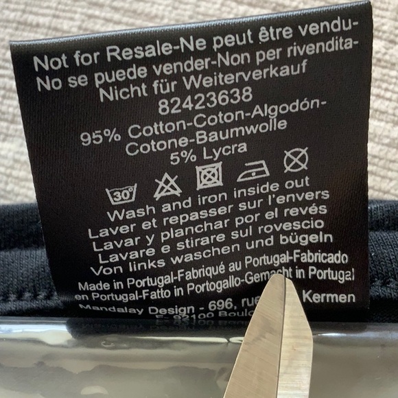 ❣️New Large Black Sliver  Gucci Guilty T Shirt Women - Picture 4 of 5